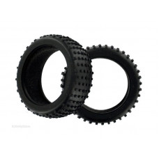 Задние шины со вставками для багги Himoto 1/16, 2шт.