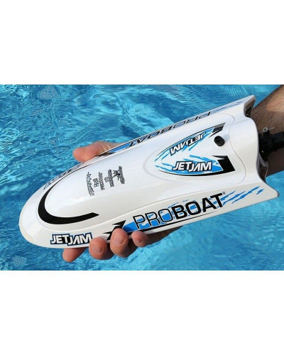Радиоуправляемый катер ProBoat Jet Jam 12 Pool Racer (белый) RTR