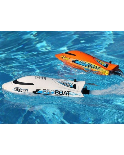 Радиоуправляемый катер ProBoat Jet Jam 12 Pool Racer (белый) RTR