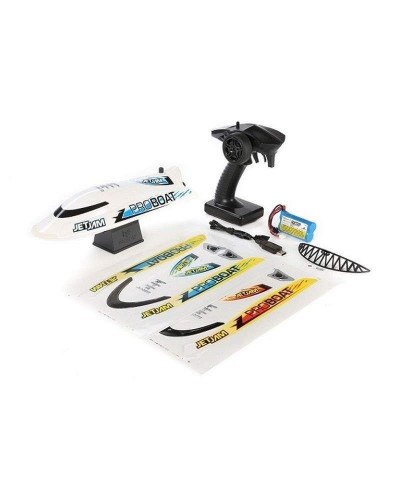 Радиоуправляемый катер ProBoat Jet Jam 12 Pool Racer (белый) RTR