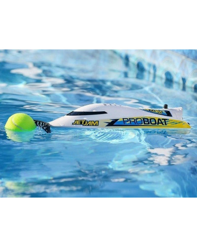 Радиоуправляемый катер ProBoat Jet Jam 12 Pool Racer (белый) RTR