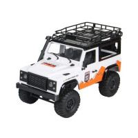 Радиоуправляемая машина MN MODEL английский внедорожник Defender  D90 (белый) 4WD 2.4G 1/12 RTR
