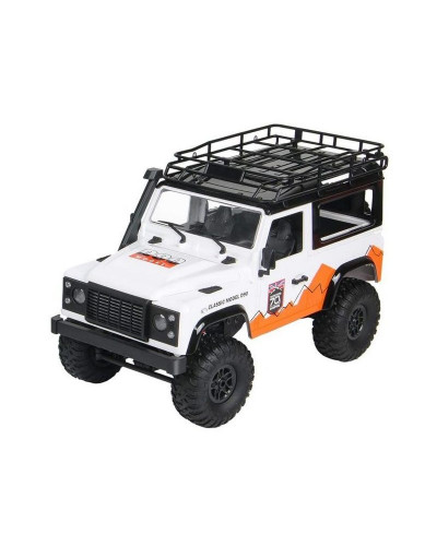 Радиоуправляемая машина MN MODEL английский внедорожник Defender  D90 (белый) 4WD 2.4G 1/12 RTR