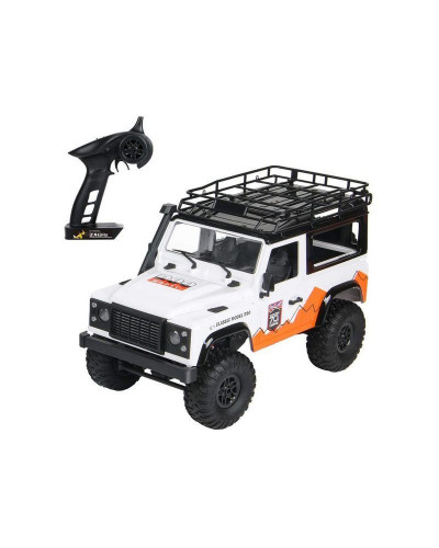 Радиоуправляемая машина MN MODEL английский внедорожник Defender  D90 (белый) 4WD 2.4G 1/12 RTR