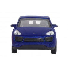 Машина "АВТОПАНОРАМА" Porsche Cayenne S, синий перламутр, 1/43, инерция, в/к 17,5*12,5*6,5 см