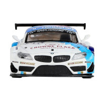 Машина "АВТОПАНОРАМА" BMW Z4 GT3, белый, 1/32, свет, звук, инерция, в/к 17,5*13,5*9 см