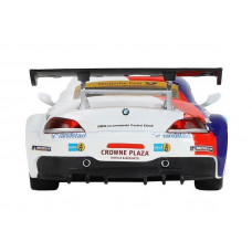 Машина "АВТОПАНОРАМА" BMW Z4 GT3, белый, 1/32, свет, звук, инерция, в/к 17,5*13,5*9 см