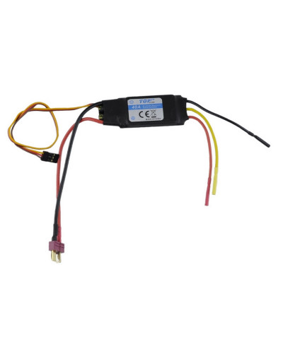 Регулятор скорости бесколлекторный 40A для планера Top RC Lightning V2