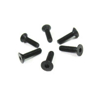 Винт с потайной головкой M3x12 под шестигранник, 6шт.