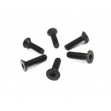 Винт с потайной головкой M3x12 под шестигранник, 6шт.