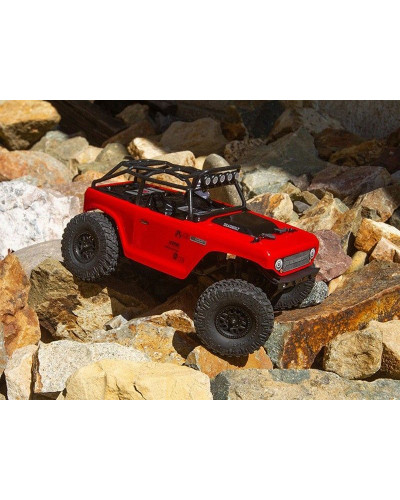 Модель для трофи 1:24 Axial SCX24 Deadbolt 4WD, электро, RTR (красный)