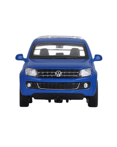 Машина "АВТОПАНОРАМА" Volkswagen Amarok, синий, 1/46, инерция, откр. двери, в/к 17,5*12,5*6,5 см