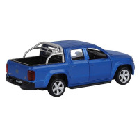 Машина "АВТОПАНОРАМА" Volkswagen Amarok, синий, 1/46, инерция, откр. двери, в/к 17,5*12,5*6,5 см