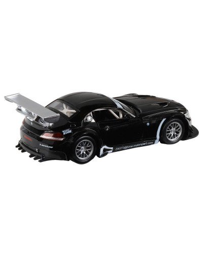 Машина "АВТОПАНОРАМА" BMW Z4 GT, черный, 1/32, свет, звук, инерция, в/к 17,5*13,5*9 см