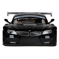 Машина "АВТОПАНОРАМА" BMW Z4 GT, черный, 1/32, свет, звук, инерция, в/к 17,5*13,5*9 см