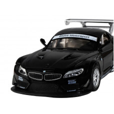 Машина "АВТОПАНОРАМА" BMW Z4 GT, черный, 1/32, свет, звук, инерция, в/к 17,5*13,5*9 см