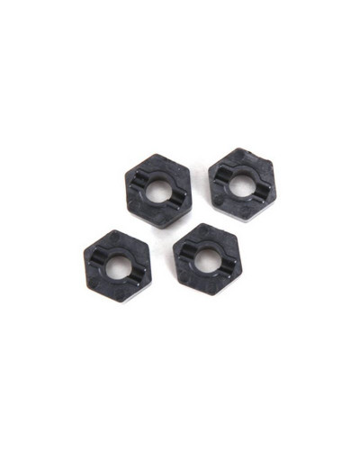 Пластиковые колёсные шестигранники 4 шт.,аналог TRA1654