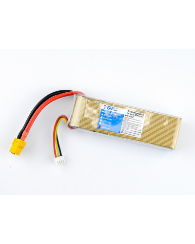 Аккумулятор Li-Po 2200mAh, 11,1V, 20C для самолета Top RC Riot