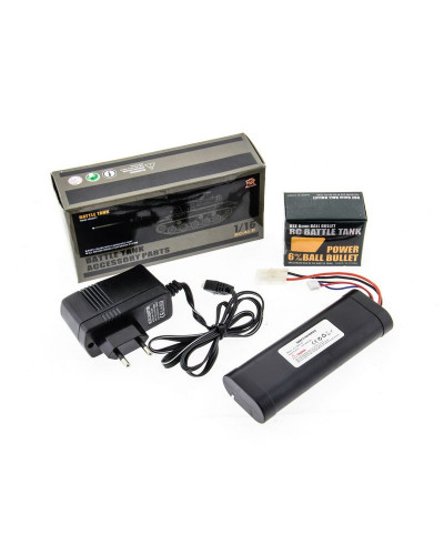 P/У танк Heng Long 1/16 Tiger 1 (Германия) 2.4G RTR PRO