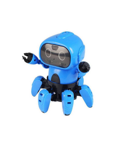 Робот-конструктор сенсорный ZYA-A2883,русская озвучка, подсветка, подвижные ноги, на батарейках