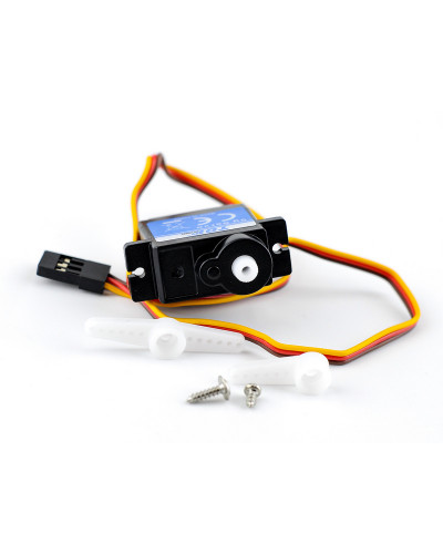 Сервомашинка реверсная 9g для самолета Top RC 500 Class Cessna 182 6СH (Flap2), провод 250мм