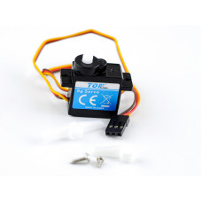 Сервомашинка реверсная 9g для самолета Top RC 500 Class Cessna 182 6СH (Flap2), провод 250мм