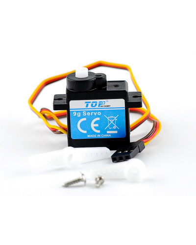 Сервомашинка реверсная 9g для самолета Top RC 500 Class Cessna 182 6СH (Flap2), провод 250мм