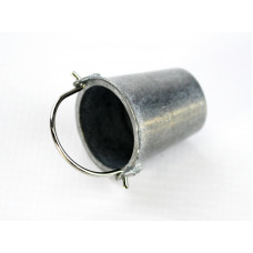 Ведро металлическое в масштабе 1/16