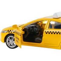 Машина "АВТОПАНОРАМА" HYUNDAI ELANTRA, ГОРОДСКОЕ ТАКСИ, 1/40, инерция, откр. двери, 17,5*12,5*6,5