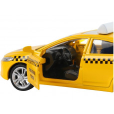 Машина "АВТОПАНОРАМА" HYUNDAI ELANTRA, ГОРОДСКОЕ ТАКСИ, 1/40, инерция, откр. двери, 17,5*12,5*6,5