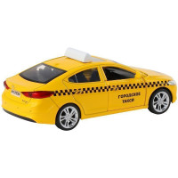 Машина "АВТОПАНОРАМА" HYUNDAI ELANTRA, ГОРОДСКОЕ ТАКСИ, 1/40, инерция, откр. двери, 17,5*12,5*6,5