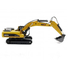 Металлический экскаватор с ковшом HUI NA TOYS 1/50 PRO