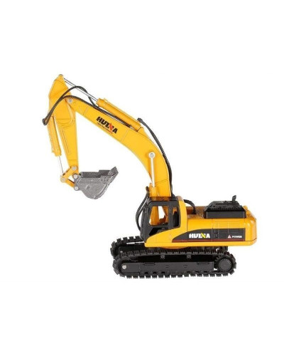 Металлический экскаватор с ковшом HUI NA TOYS 1/50 PRO