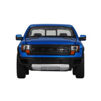 Машина "АВТОПАНОРАМА" Ford F-150 SVT Raptor, синий, 1/34, свет, звук, инерция, в/к 20*10*11 см