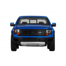 Машина "АВТОПАНОРАМА" Ford F-150 SVT Raptor, синий, 1/34, свет, звук, инерция, в/к 20*10*11 см