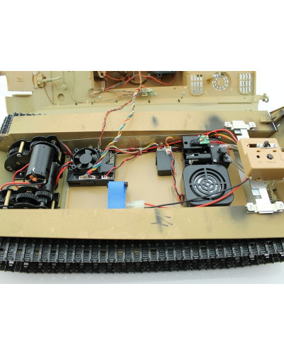 Р/У танк Torro Jagdtiger (Metal Edition) 1/16 2.4G, ВВ-пушка, деревянная коробка