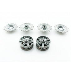 Набор запасных частей для танка Heng Long KV-1 ведущие звездочки, ленивцы