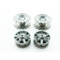 Набор запасных частей для танка Heng Long KV-1 ведущие звездочки, ленивцы