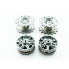 Набор запасных частей для танка Heng Long KV-1 ведущие звездочки, ленивцы