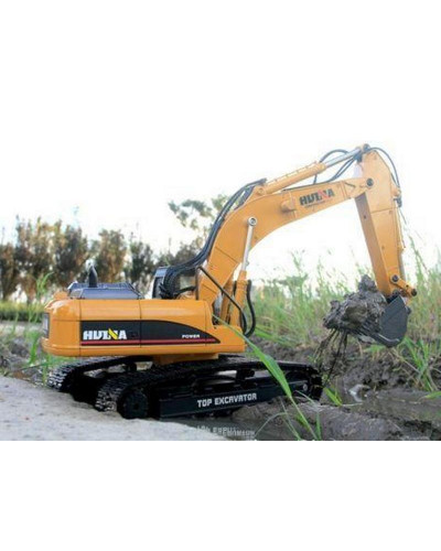 Радиоуправляемый экскаватор HUI NA TOYS 2.4G 23CH 1/14 RTR + Li-Po и З/У