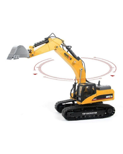 Радиоуправляемый экскаватор HUI NA TOYS 2.4G 23CH 1/14 RTR + Li-Po и З/У
