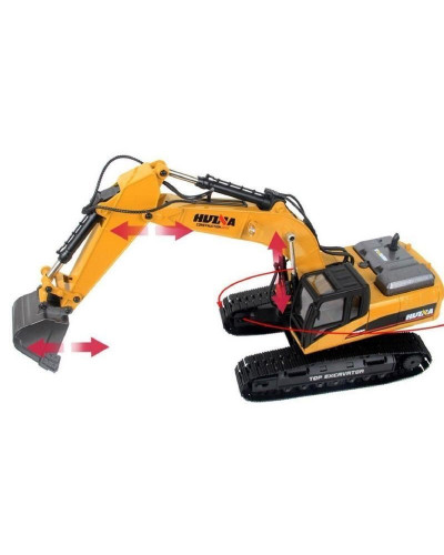 Радиоуправляемый экскаватор HUI NA TOYS 2.4G 23CH 1/14 RTR + Li-Po и З/У