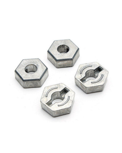 Хексы металлические , 4шт. с осями для HG-P401/P402/P601