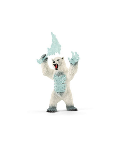 Фигурка Schleich Снежный медведь с оружием