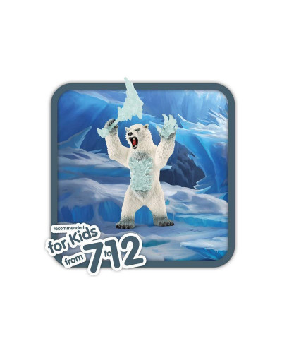 Фигурка Schleich Снежный медведь с оружием