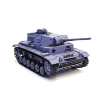 Радиоуправляемый танк Heng Long Panzer III type L Original V6.0  2.4G 1/16 RTR