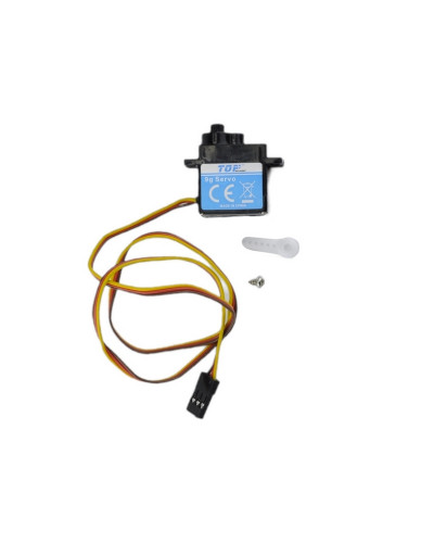 Сервомашинка 9g для планера Top RC Lightning 2100 (закрылки), провод 400мм