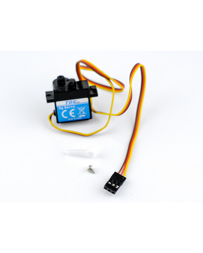 Сервомашинка 9g для планера Top RC Lightning 2100 (закрылки), провод 400мм