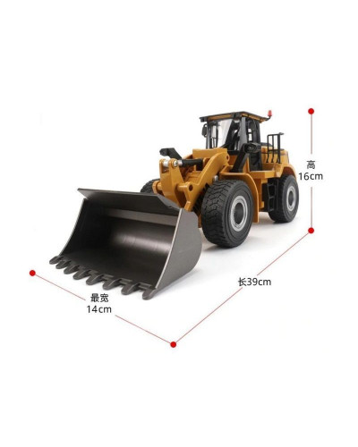 Радиоуправляемый бульдозер HUI NA TOYS 2.4G 9CH 1/24 RTR