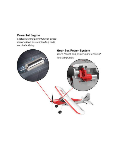 Радиоуправляемый самолет Volantex RC Sport Cub 500мм 2.4G 4ch LiPo RTF with Gyro